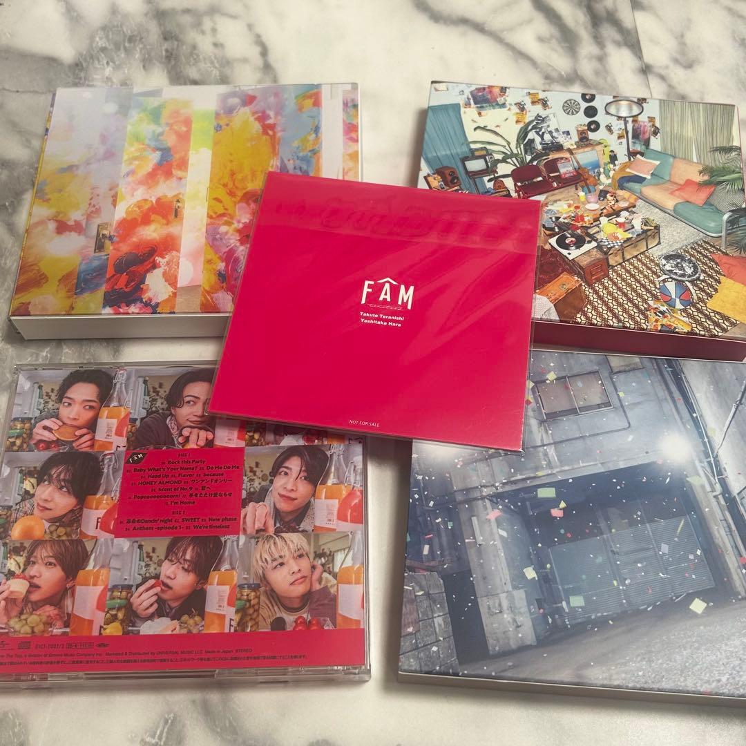 timelesz FAM fam アルバム 4種 - メルカリ