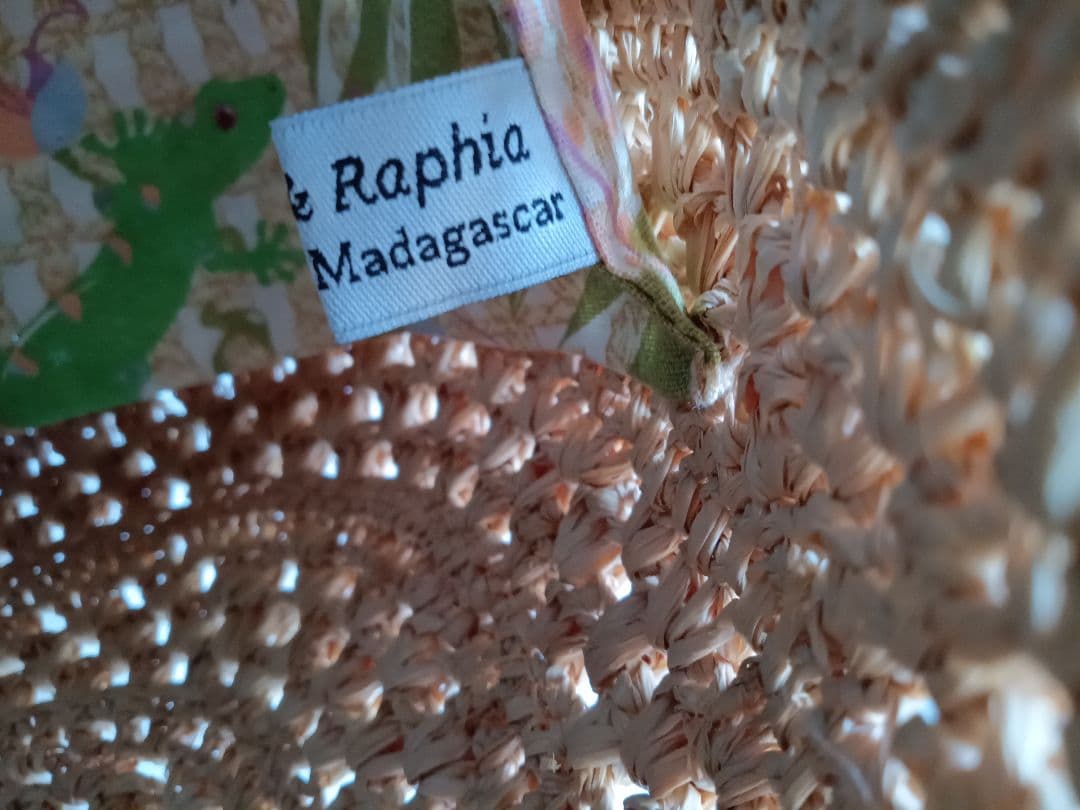 と*み様 美品 サンアルシデ ラフィア かごバッグ ヘレンカミンスキー