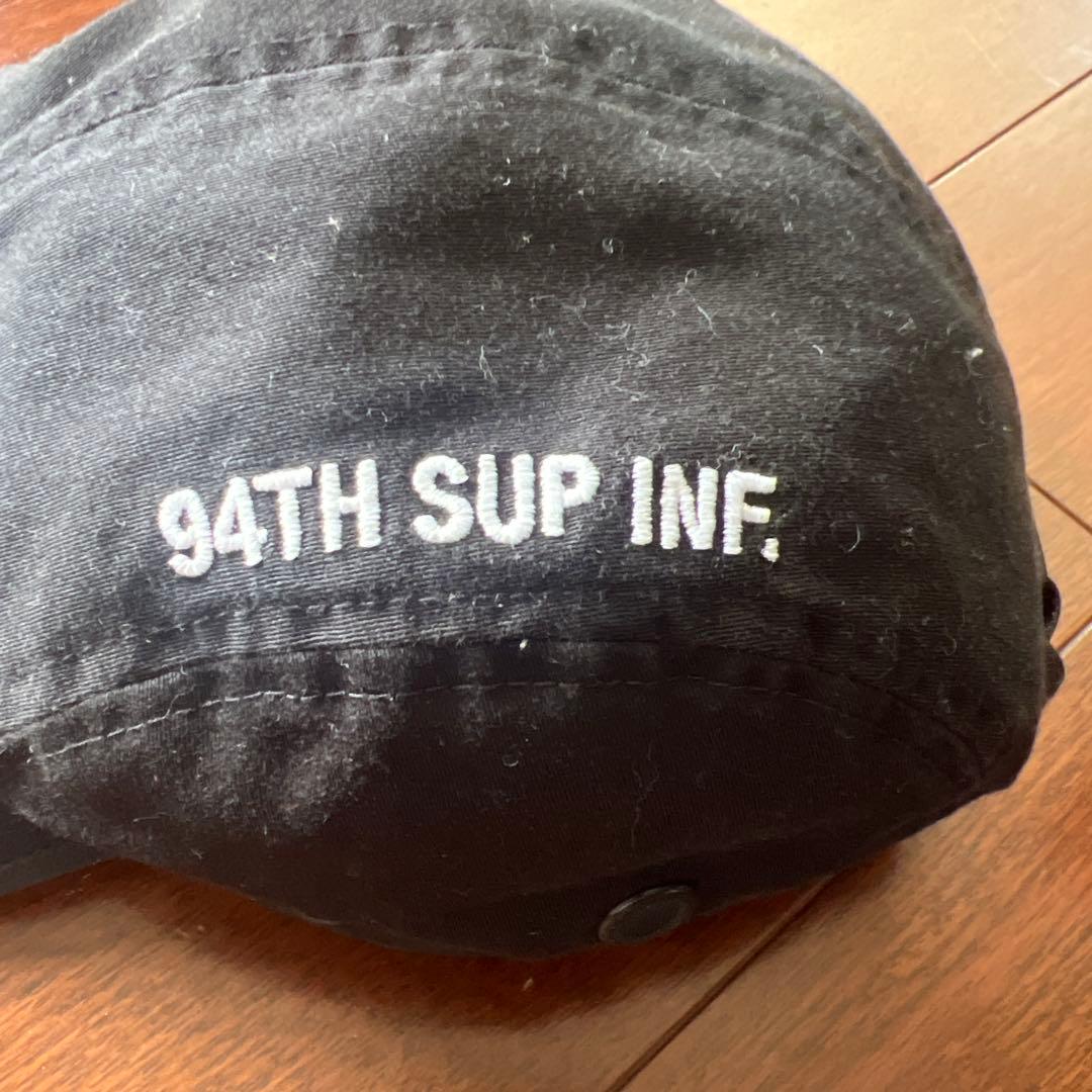 Supreme ブラックキャップ 94TH SUP INF. - メルカリ