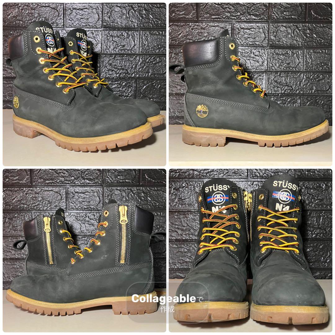 【超激レアTimberland】27.5cm STUSSY × ティンバーランド