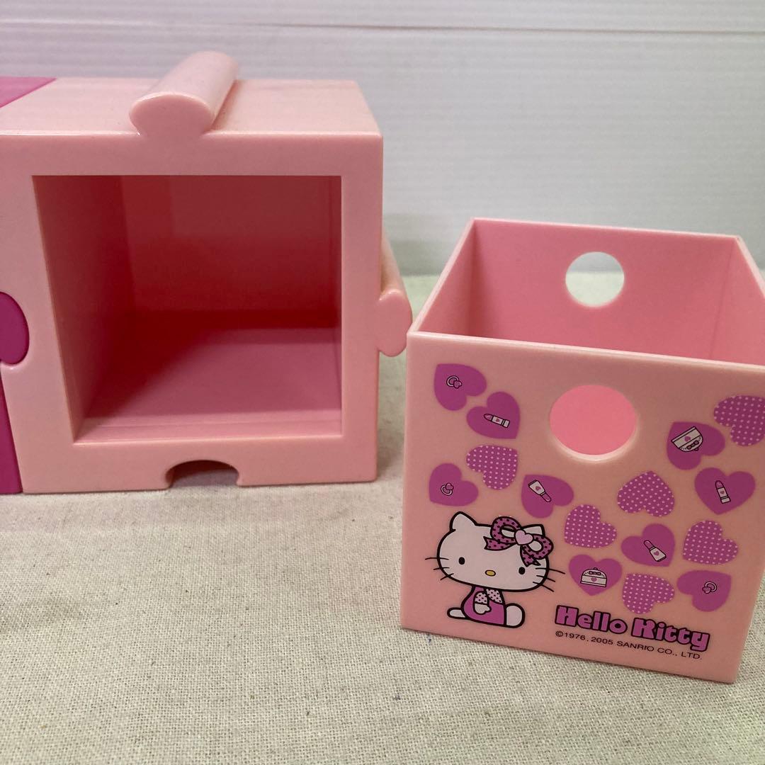 2005年製】ハローキティ ケース 引き出し 小物入れ 収納ボックス