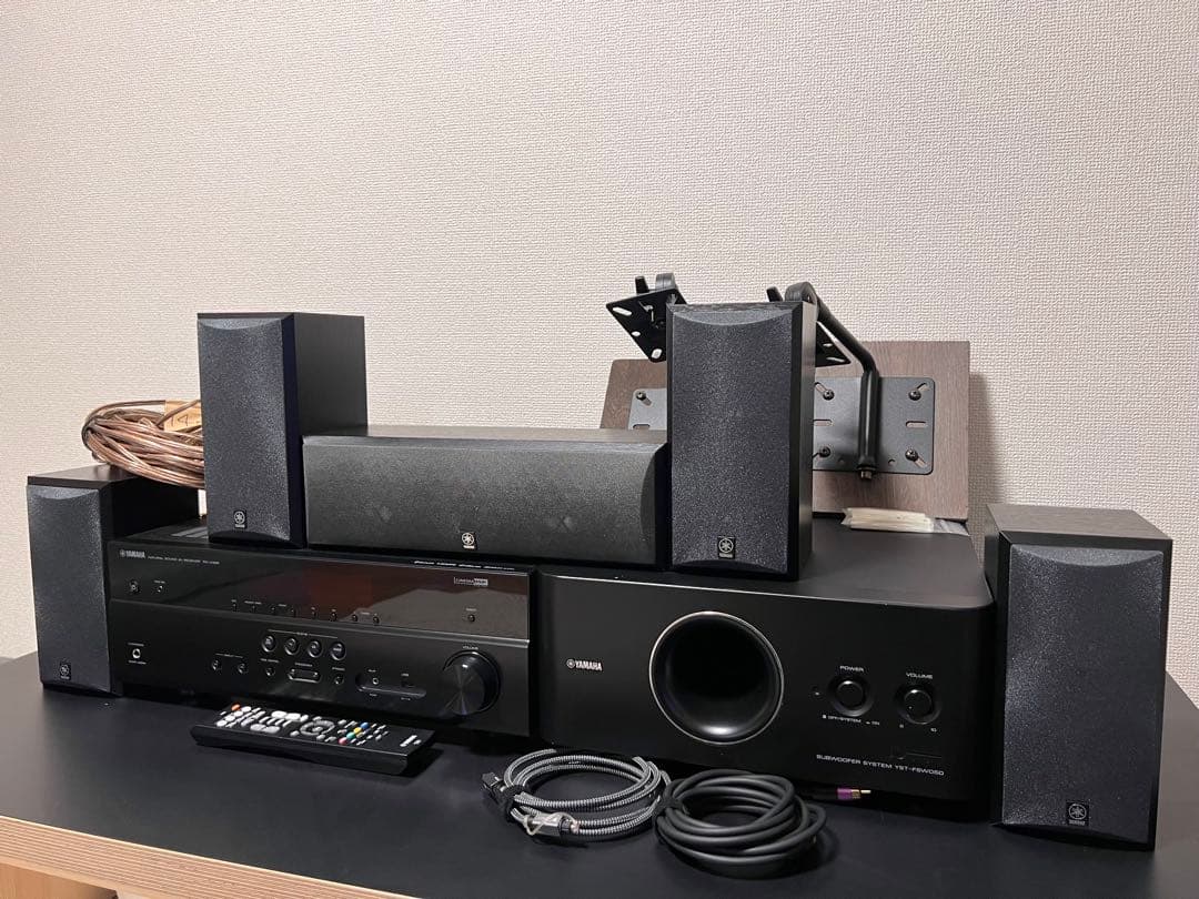 美品 YAMAHA RX-V385 他5.1ch 純正スピーカーセット +付属品 美品 YAMAHA RX-V385 他5.1ch 純正スピーカーセット +付属品 - メルカリ