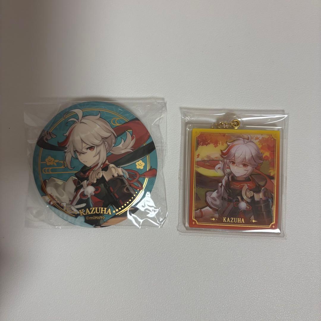 原神 楓原万葉 缶バッジ アクリルキーホルダー アクキー - メルカリ