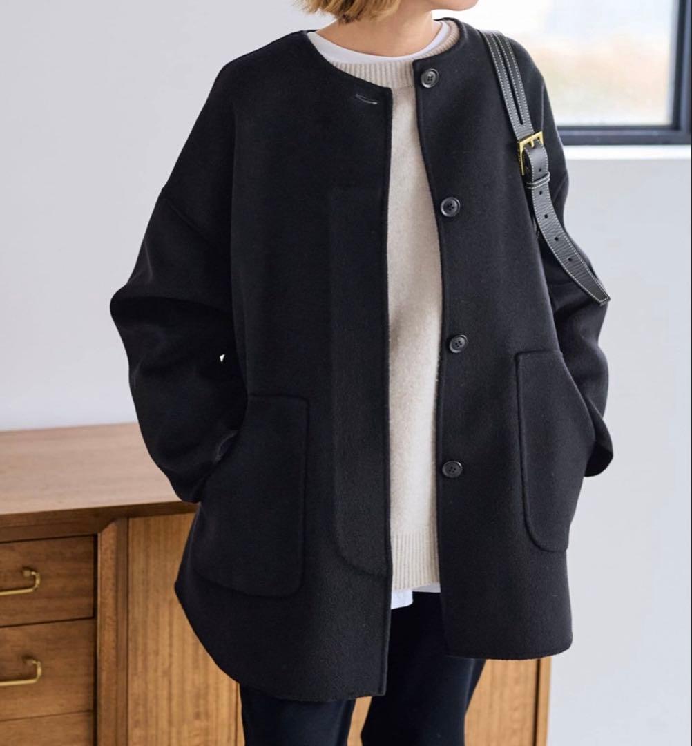 フレームワーク　ハミルトンリバークルーネックコート FRAMeWORK（フレームワーク）の「ハミルトンリバークルーネックコート