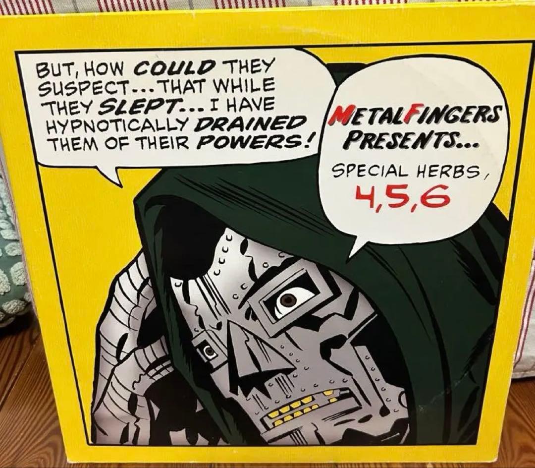 洋楽 L FINGERS-SPECIAL HERBS 2LP MF DOOM MF DOOM / METAL FINGERS PRESENTS: SPECIAL HERBS VOL. 1 & 2