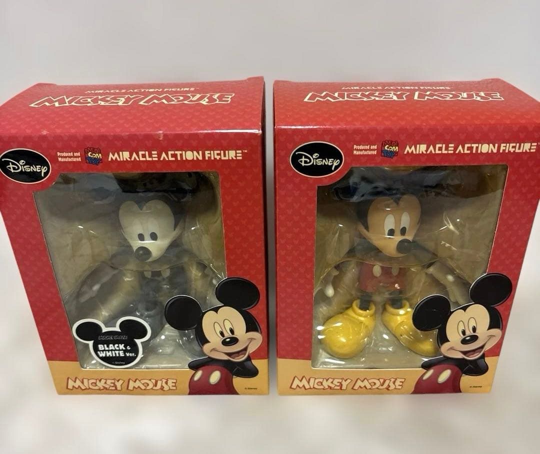 Disney ミッキー マウス ミラクルアクションフィギュア 2体セット アクションフィギュア】3.75'シリーズ ミッキーアンドフレンズ