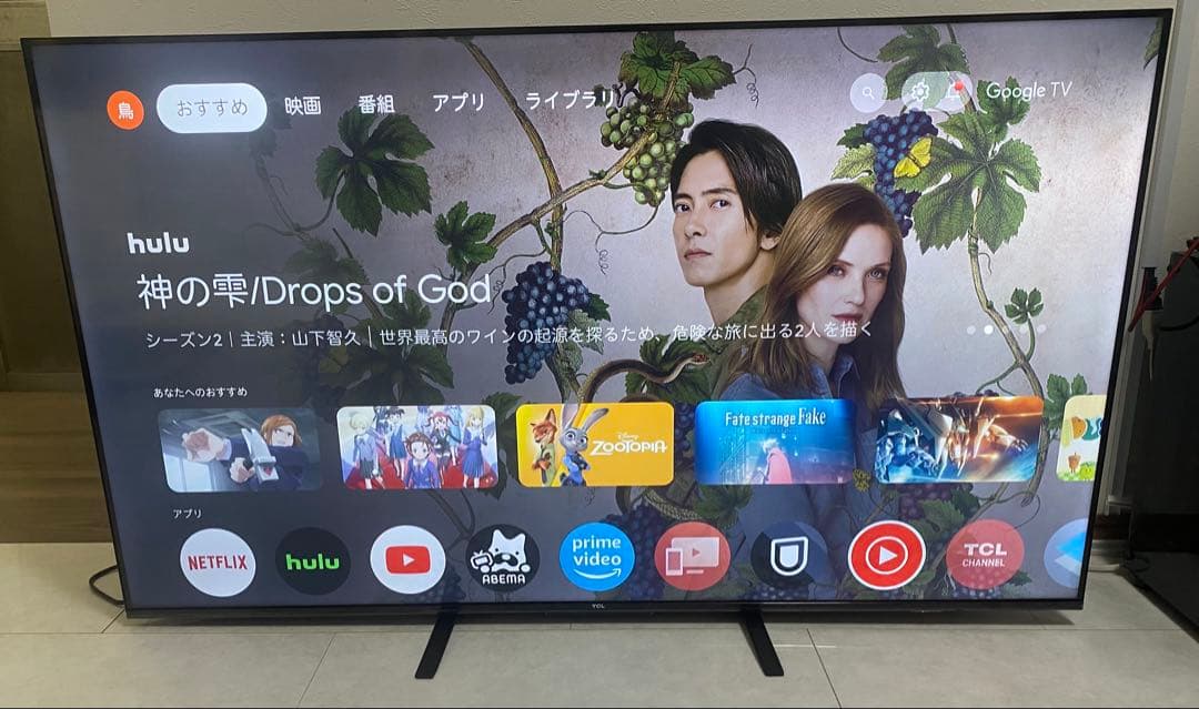 美品 TCL 55V型4K液晶テレビ 55P655 2025年製 - メルカリ