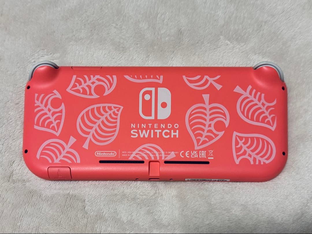Nintendo Switch Lite あつまれ どうぶつの森デザイン ピンク