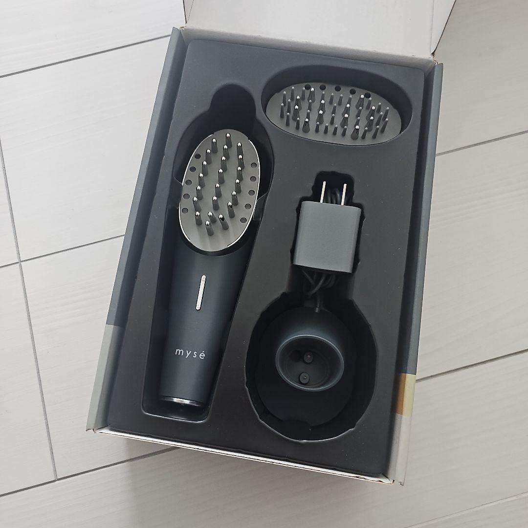 myse ミーゼ　スカルプリフトアクティブ　MS-80G　超美品 スカルプリフト アクティブ myse（ミーゼ） グレー MS-80G [EMS美顔器