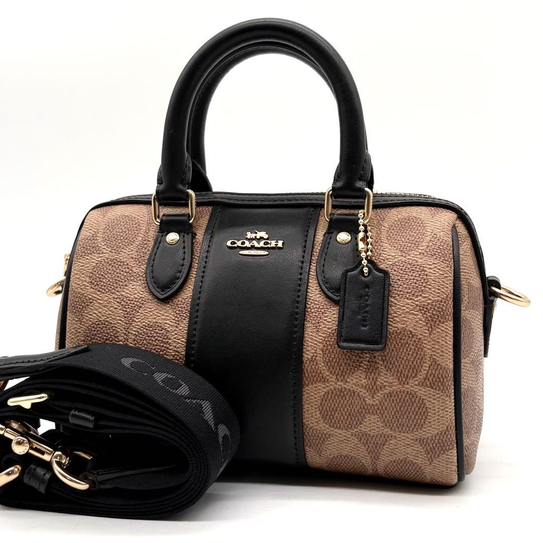 未使用級✨コーチ ローアン サッチェル 2way ショルダーバッグ