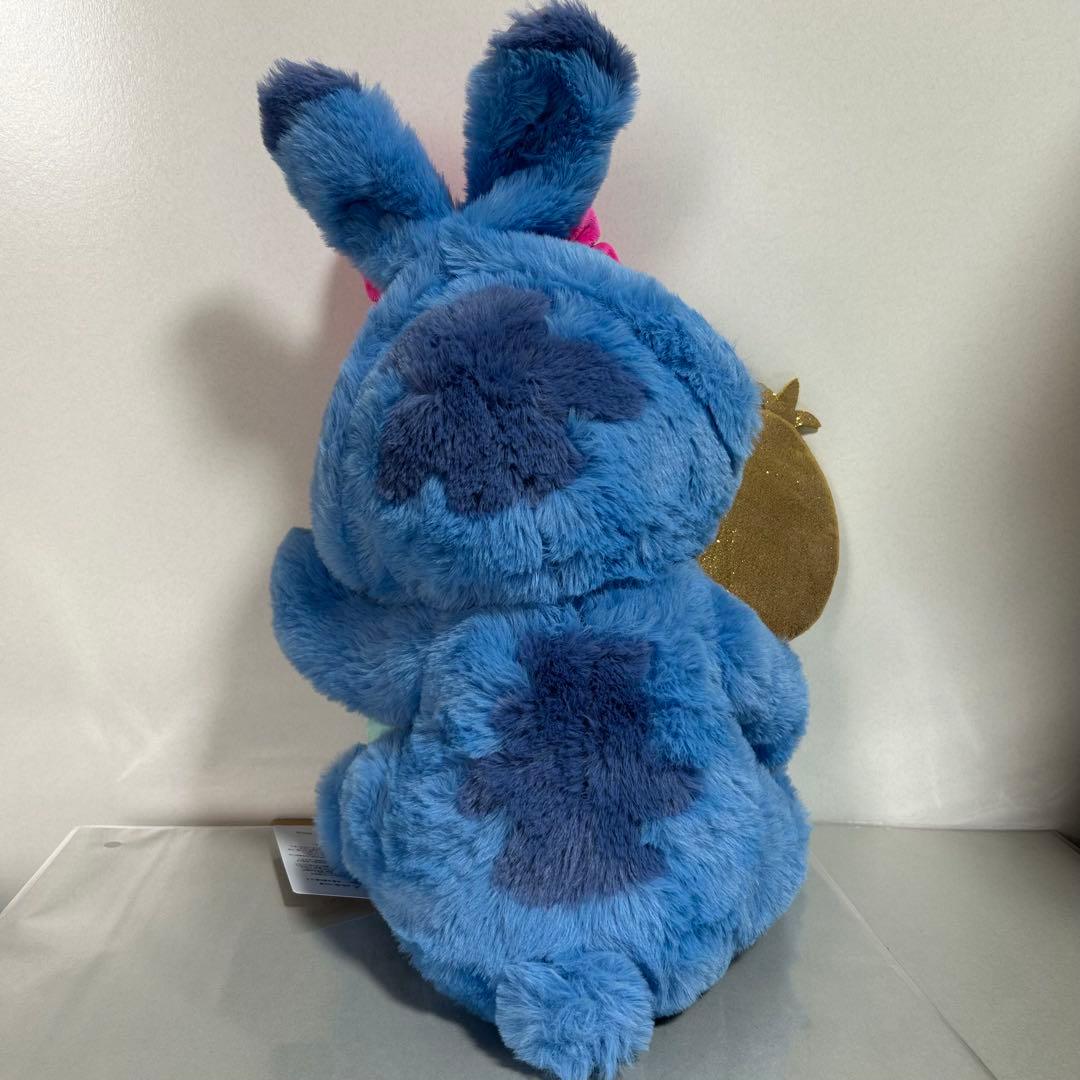 最終価格！スティッチ&スクランプ ぬいぐるみ リボン ディズニーストア