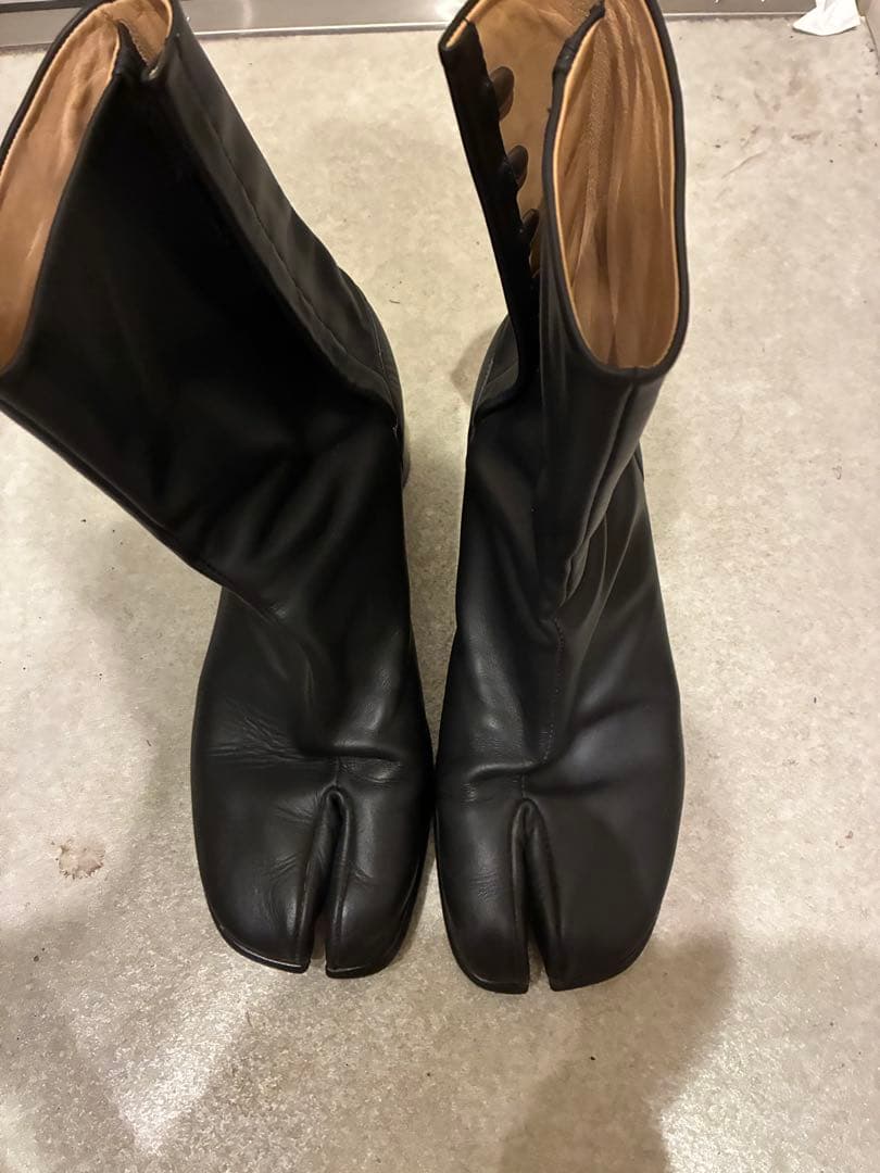 ちょ様専用Maison Margiela ブラックブーツ 42