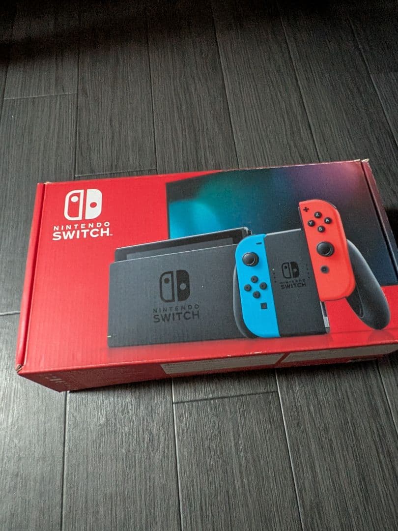 Nintendo Switch 本体　ジャンク気味 Switch】 ☆ニンテンドースイッチ本体 Joy-Con(L) ネオンブルー/(R