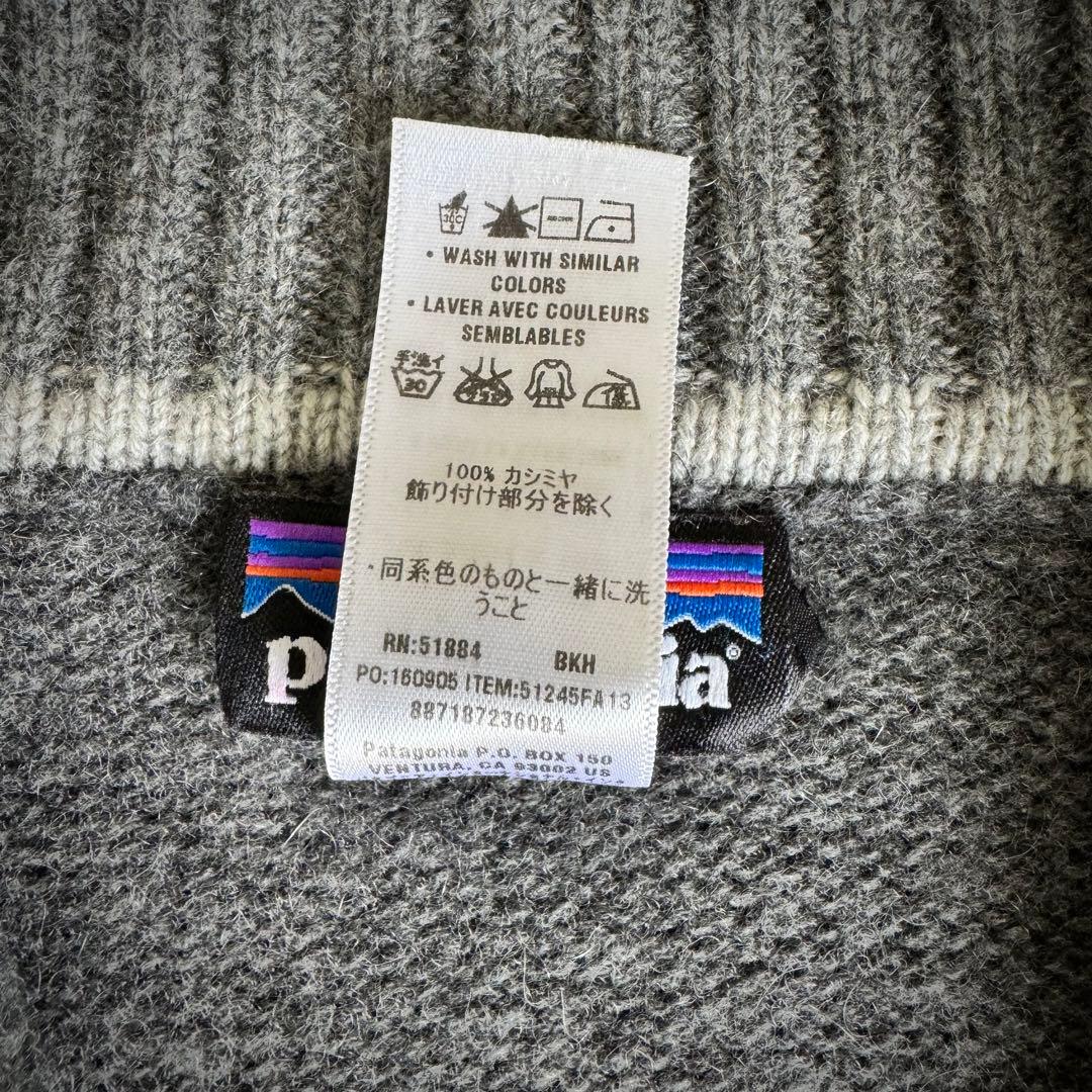 Patagonia 高級カシミヤ100%カーディガン L 13年製 フルジップ - メルカリ