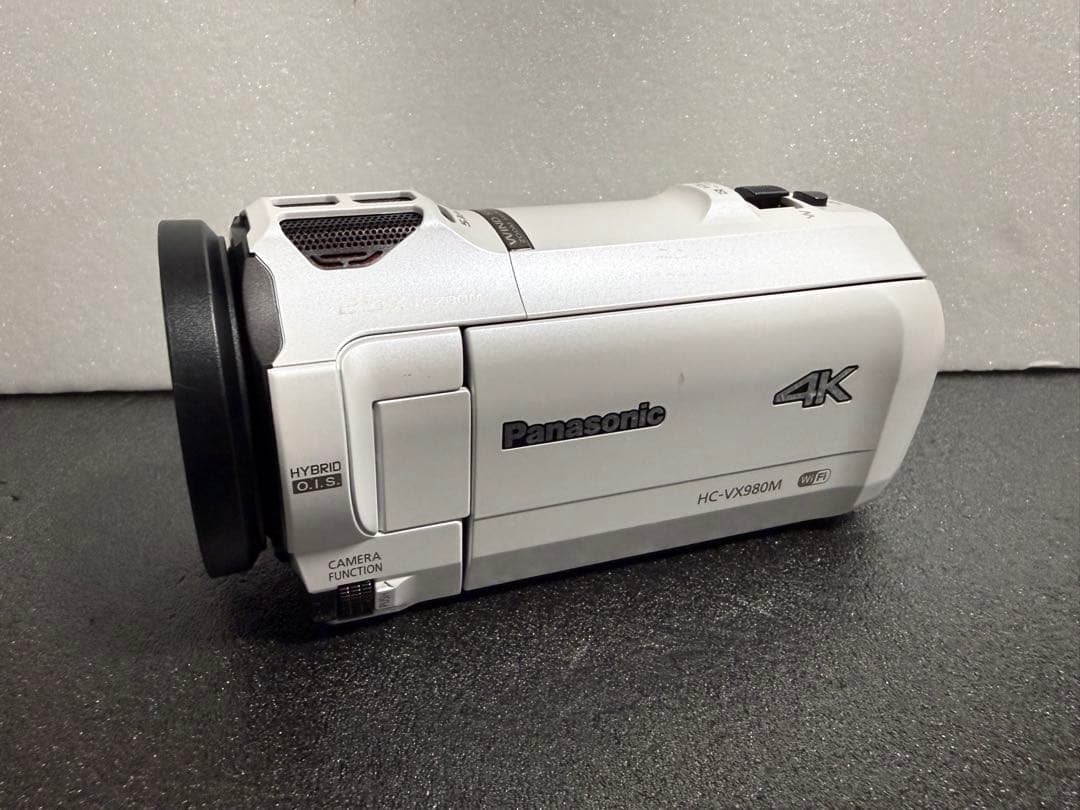 Panasonic HC-VX980M 4Kビデオカメラ ホワイト 付属品完備 Panasonic 4Kビデオカメラ VX980M / VX990M Handycam 2泊3日