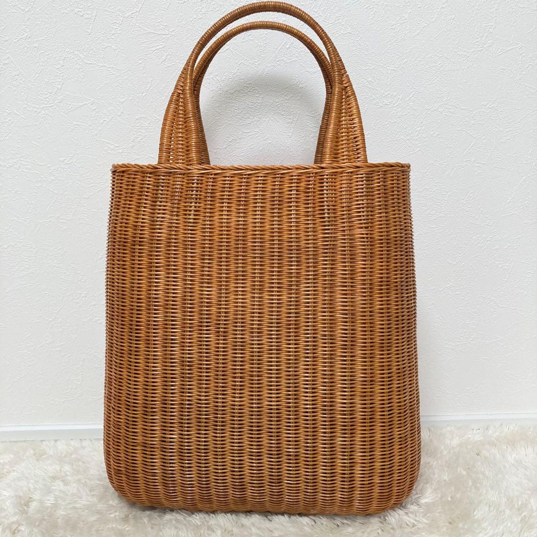 SEVENTEN セブンテン マリンモチーフ ラタントート カゴバッグ 極美品