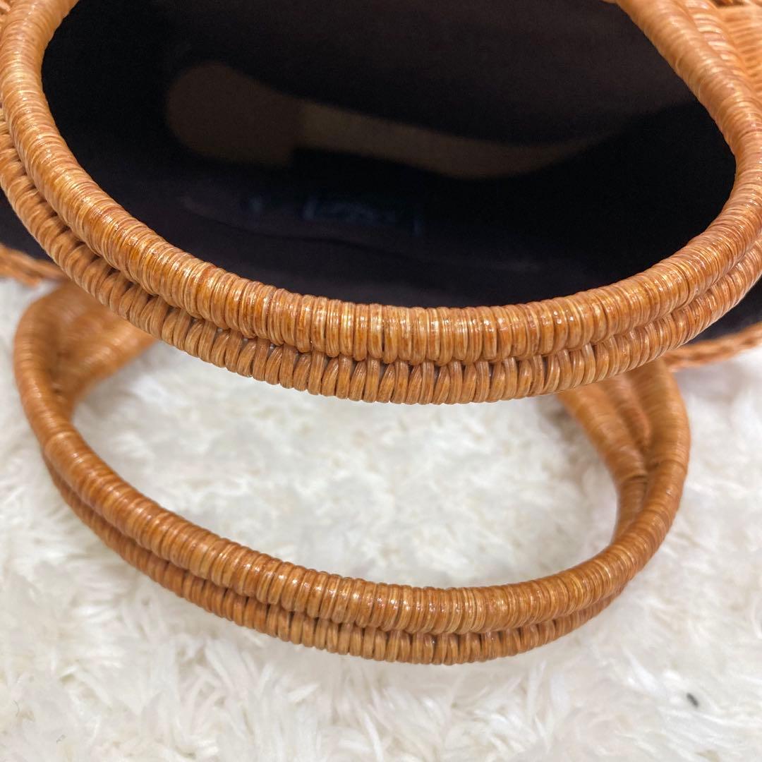 SEVENTEN セブンテン マリンモチーフ ラタントート カゴバッグ 極美品