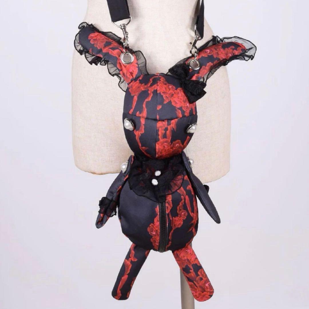 m*u様 Bloody Rose Rabbit BAG blood うさぎ ブラ BLOODY BUNNY 3D Rubber Mascot Capsule Toy 3 Types Full Comp Set