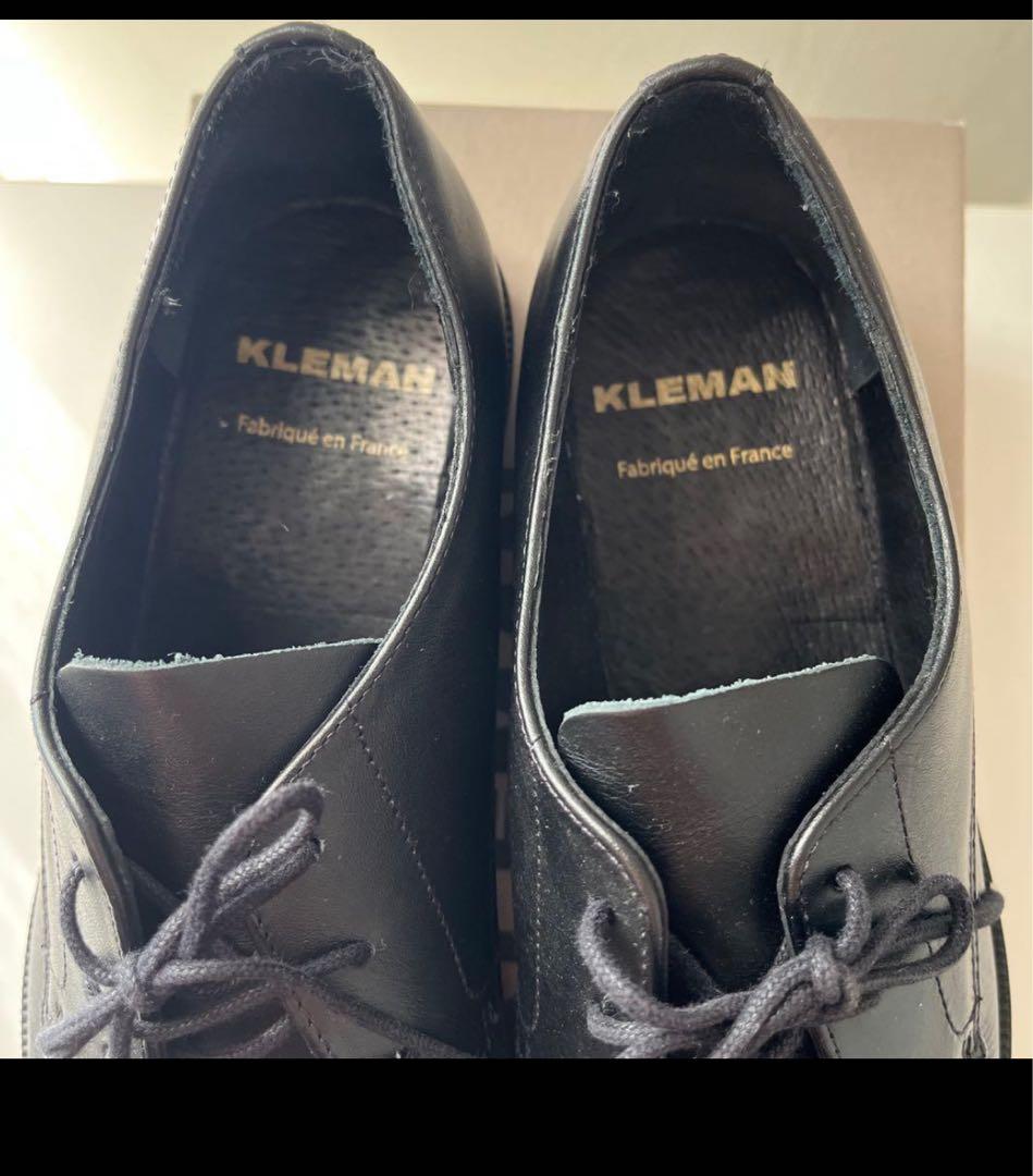 KLEMAN ブラックレザー DANON 25cm 39 Bshop - メルカリ