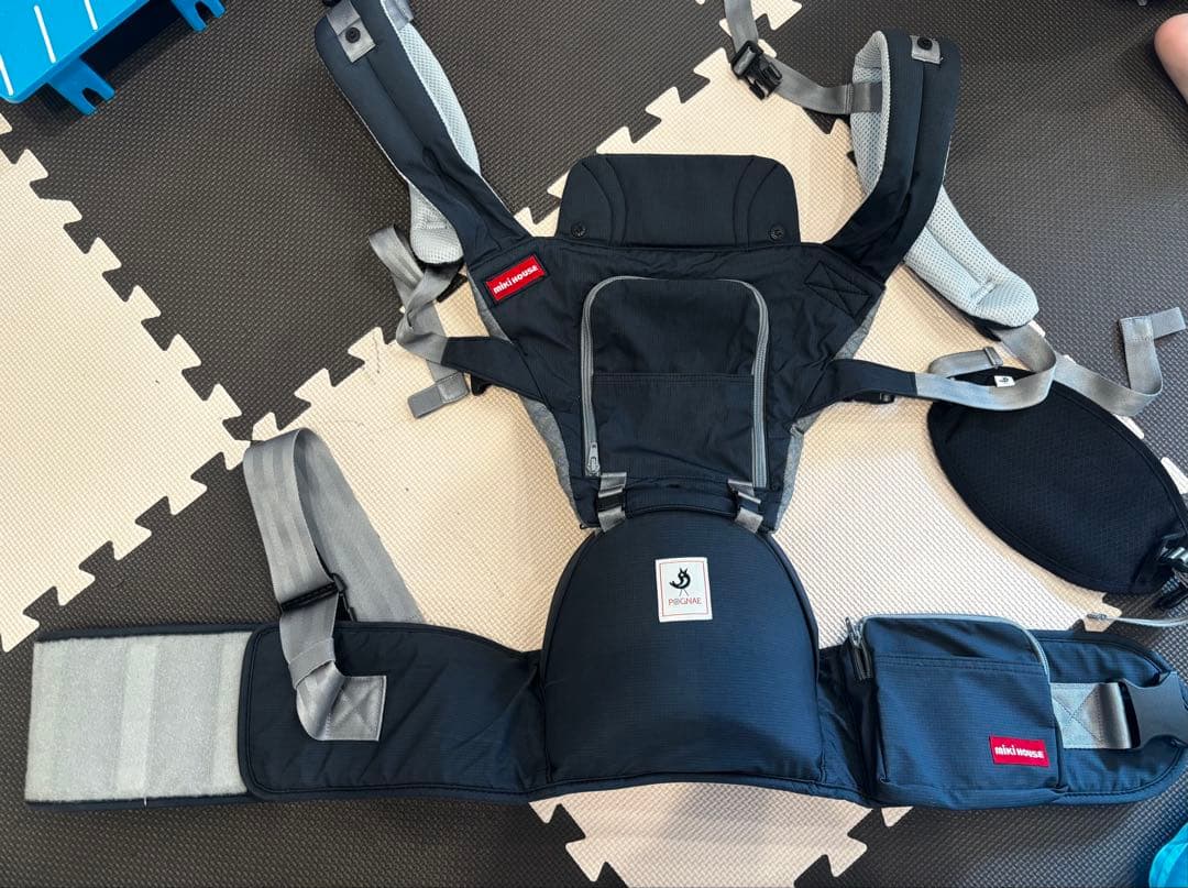 ミキハウス ポグネー　ヒップシート付抱っこ紐 楽天市場】ミキハウス × ポグネー ヒップシート 抱っこ紐 新生児 SG