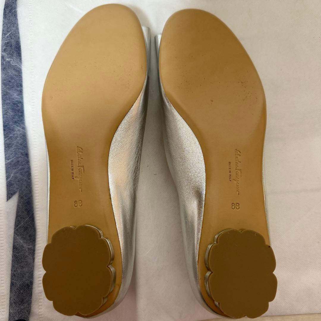 新品同様！フェラガモ✴︎CAPUA 8B(24.5cm)