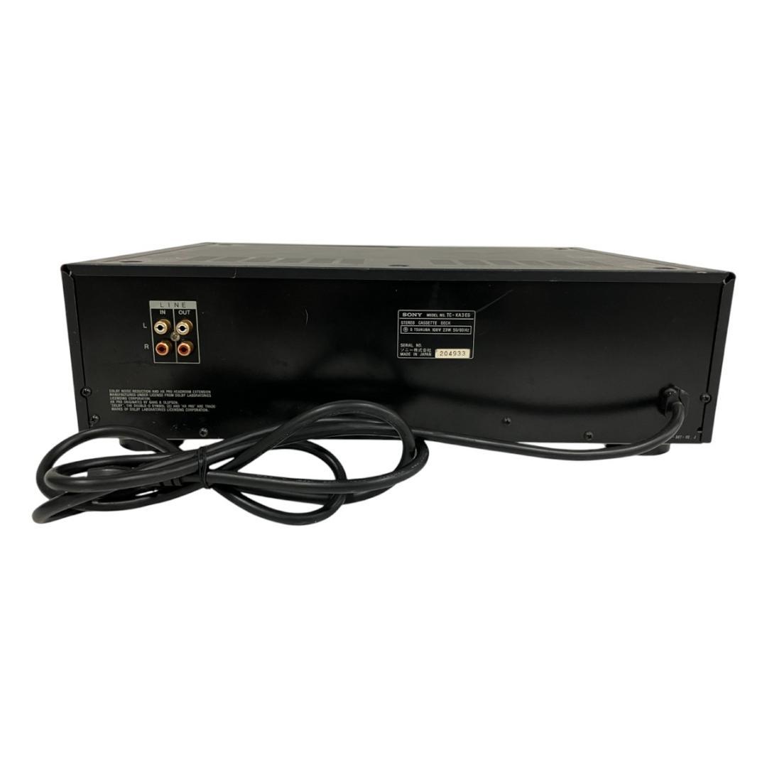 SONY TC-KA3ES カセットデッキ カセットプレイヤー - メルカリ