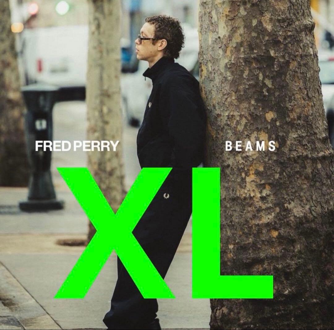 希少！FRED PERRY BEAMS セットアップXL FRED PERRY × BEAMS 24AW 別注シェルジャケット&パンツが国内10月19日