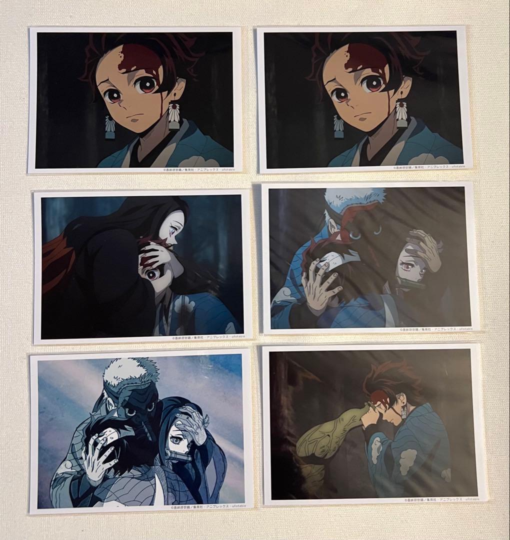 鬼滅の刃　場面写　ブロマイド　6枚セット WEBSHOP】 テレビアニメ「鬼滅の刃」刀鍛冶の里編 -リアルタイムカフェ