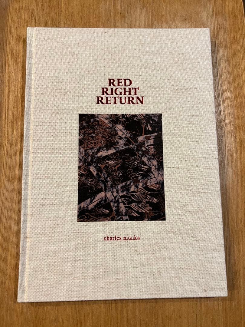アート・デザイン・音楽 Charles Munka \"RED RIGHT RETURN\" RED RIGHT RETURN charles munka