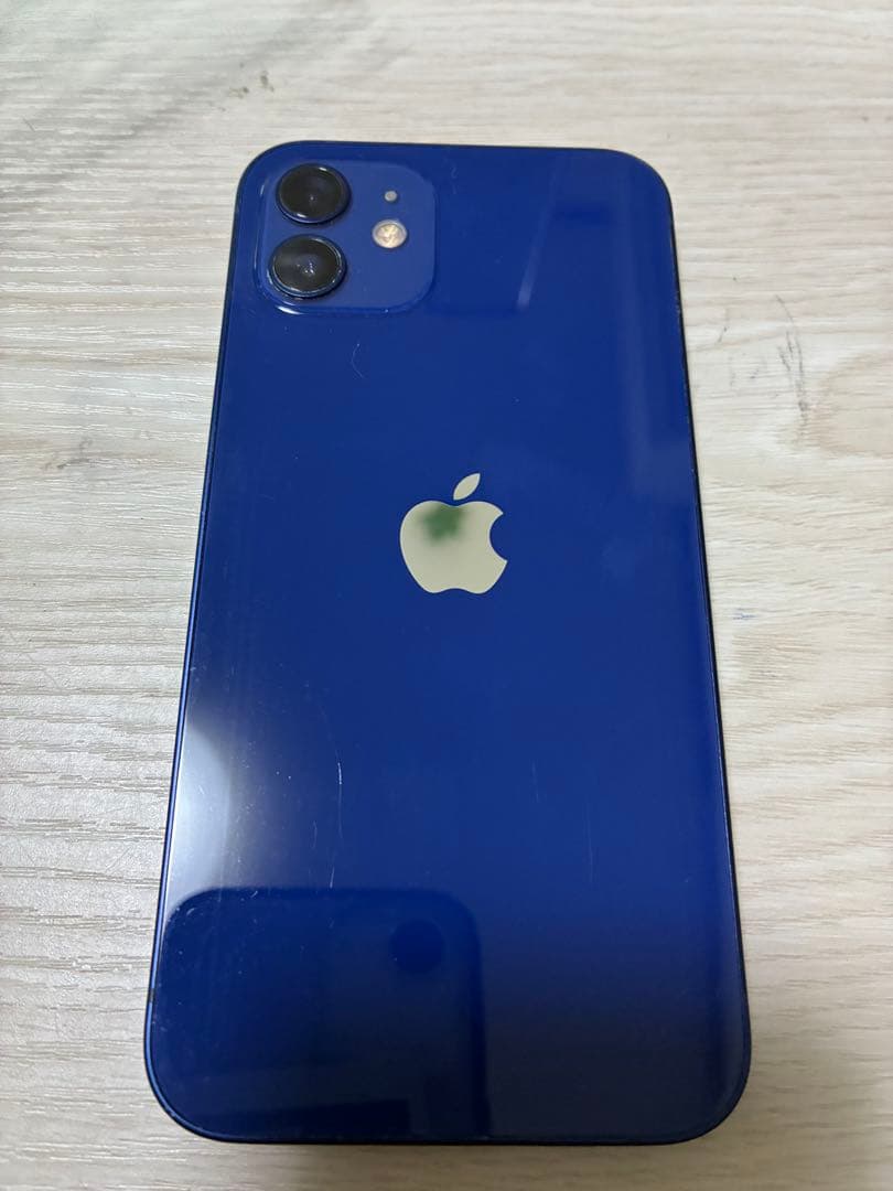Apple iPhone 12 青色 本体