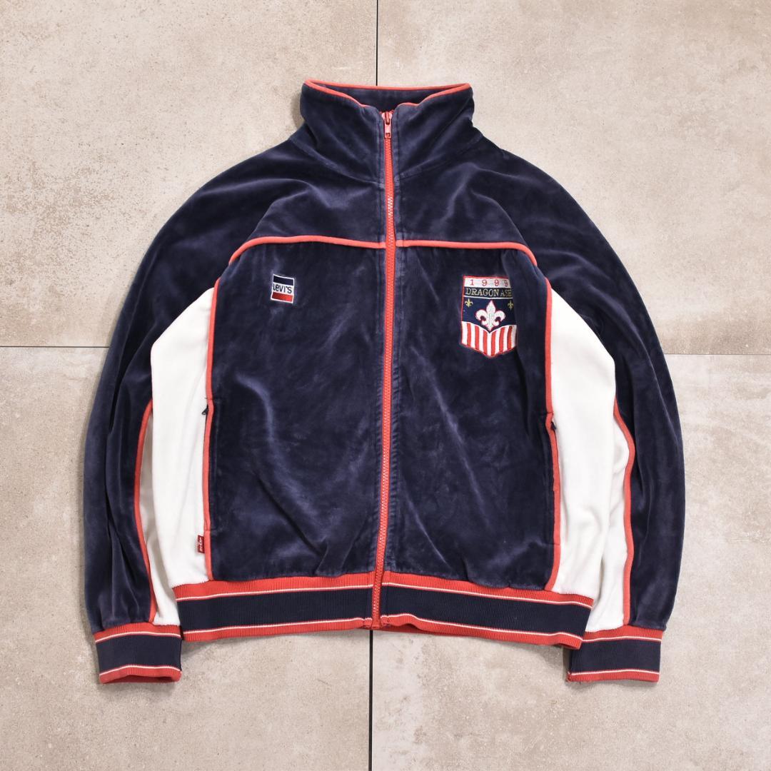 90sリーバイス×ドラゴンアッシュ コラボ LAオリンピック復刻 ベロア