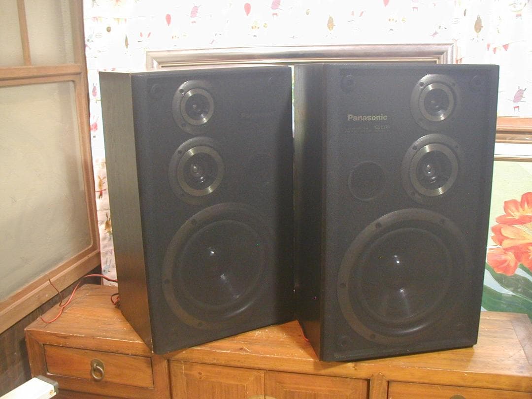 ☆パナソニック製、SB－D30、3ウェイスピーカーシステム・ペア動作