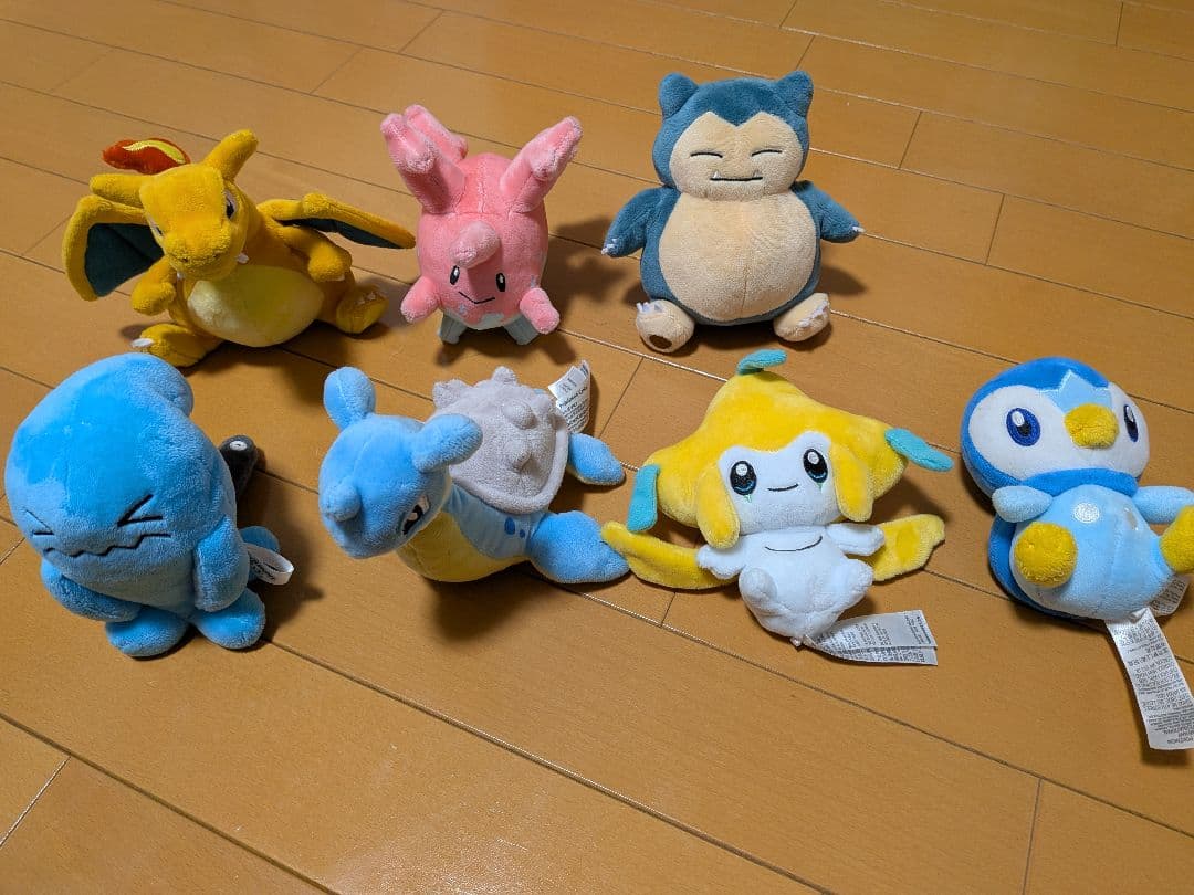 Pokemon fitなど ぬいぐるみ各9種類 ポケットモンスター 金・銀』に登場する100種類のポケモンたちが