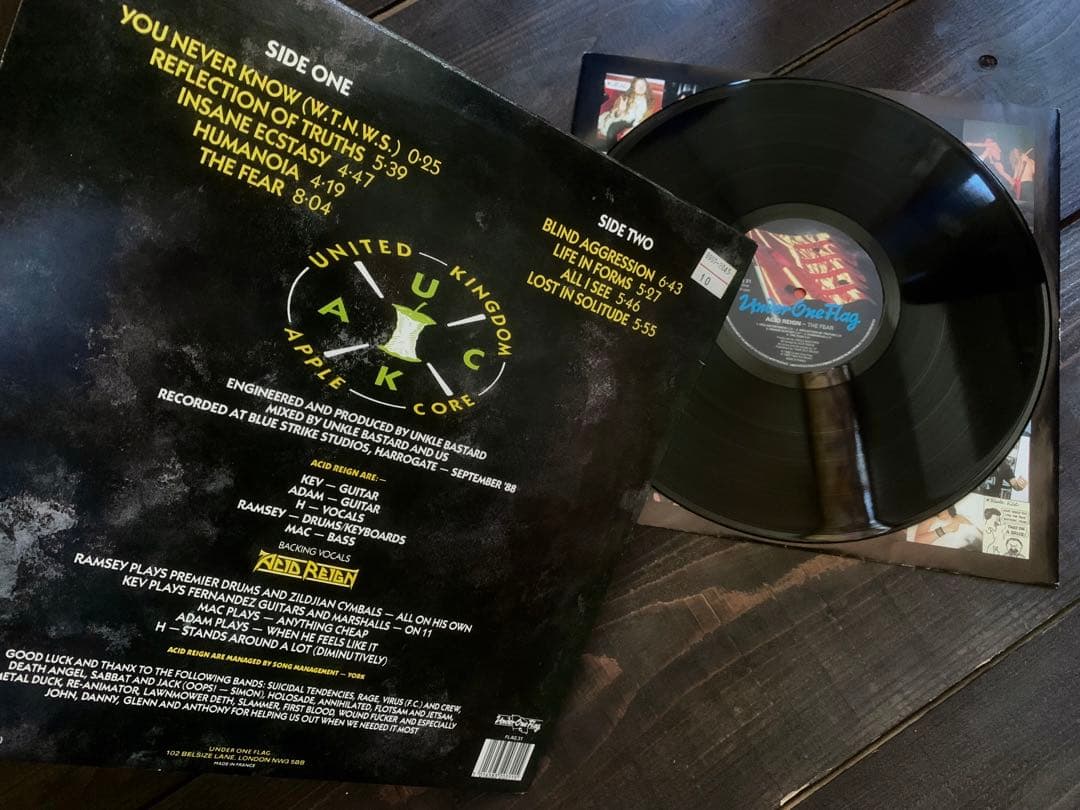 ACID REIGN - The Fear - メルカリ