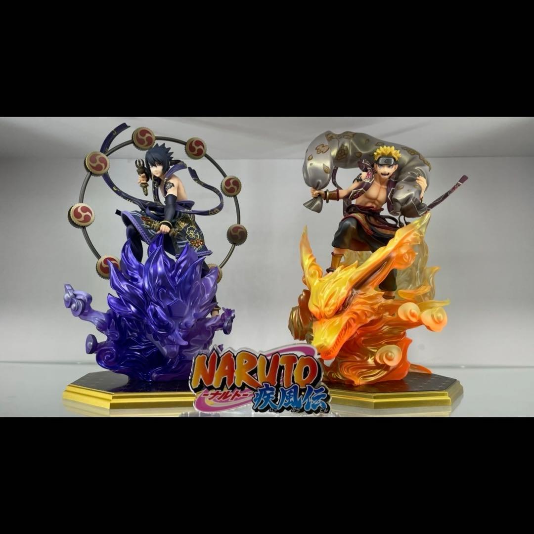 PreciousG.E.M.シリーズ うずまきナルト風神＆うちはサスケ雷神 抽選販売】PreciousG.E.M.シリーズ うずまきナルト風神＆うちはサスケ