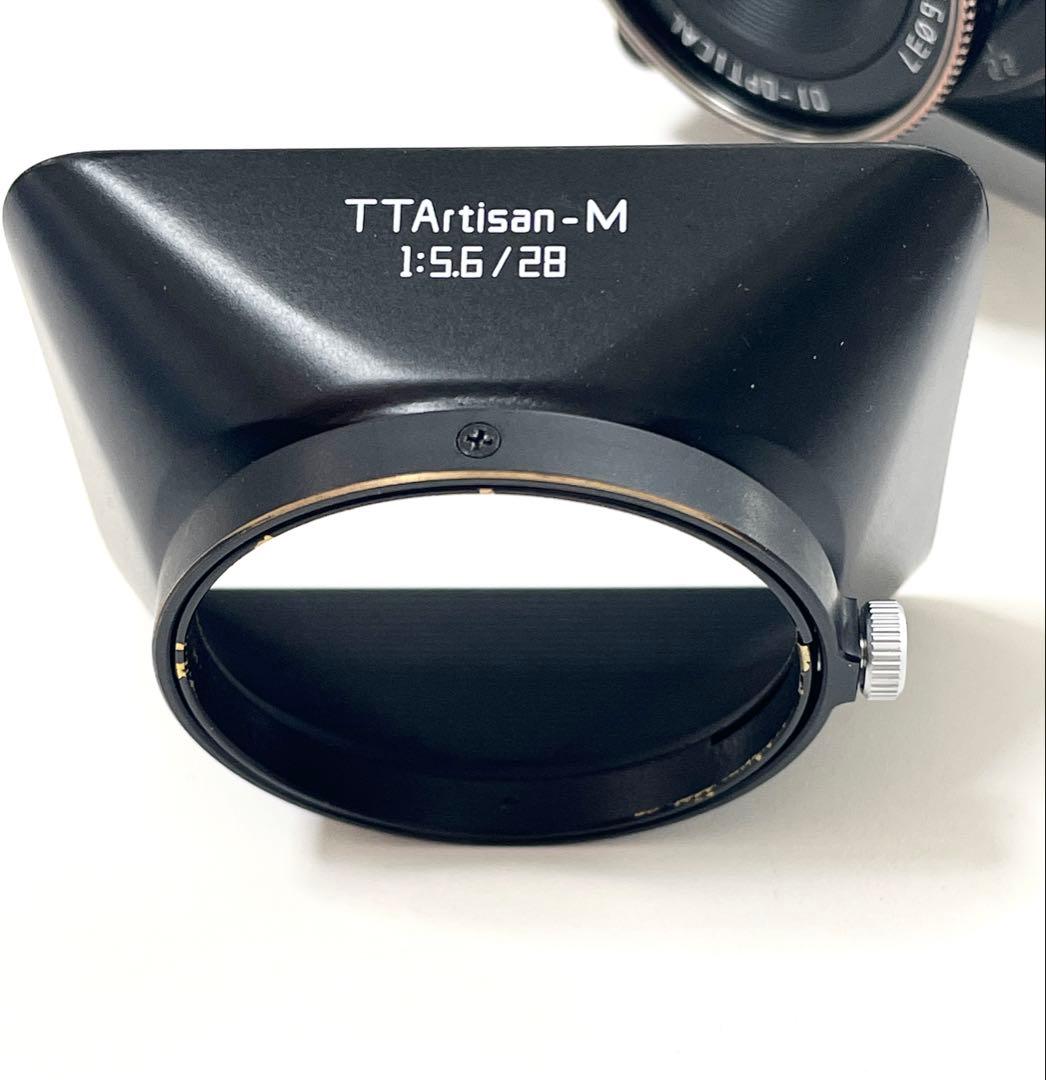TTArtisan 28mm F5.6 ライカMマウント ブラックペイント - メルカリ