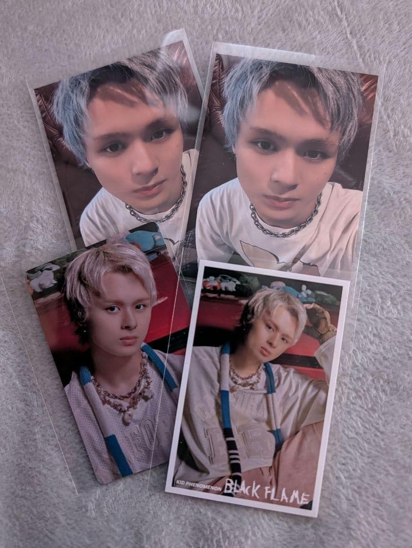 KID PHENOMENON フォトカード 岡尾琥珀 Black Flame - メルカリ