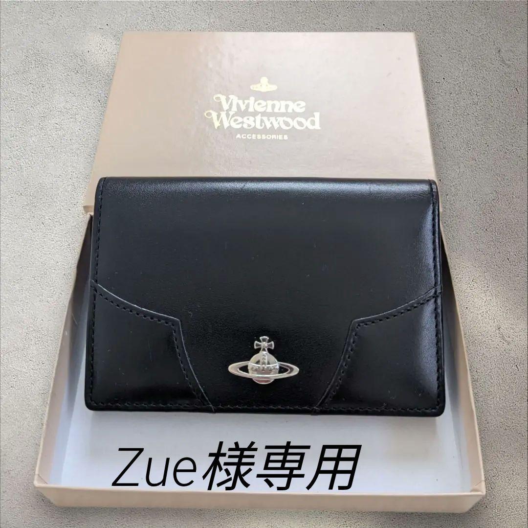 Vivienne Westwood ブラック レザー 名刺入れ カード入れ - メルカリ