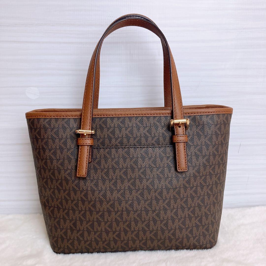 極美品☆MICHAEL KORSマイケルコース2wayショルダーバッグ ブラウン