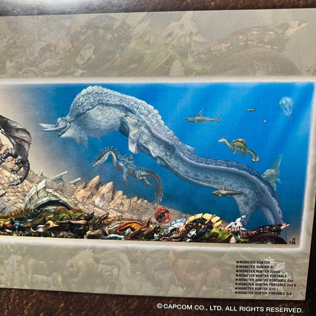 希少 モンスターハンター ジグソーパズル モンスターサイズ早見表 950