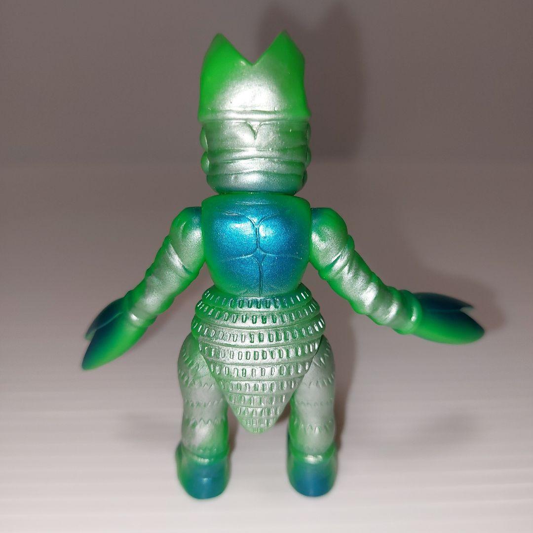 ☆ブルマァク魂 ミニフィギュア バルタン星人(緑)！当時物ソフビ