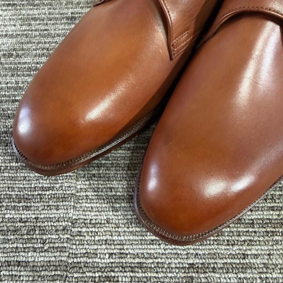 美品　2回使用　英国製 ラルフローレン レザー シューズ 24.0cm 革靴