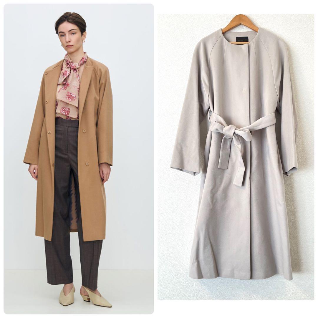 トゥモローランド 34 ピュアカシミヤ ノーカラーコート - メルカリ