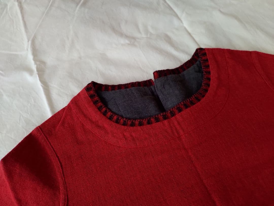 M.&KYOKO エムアンドキョウコ 佐藤繊維 リバーシブルワンピース - メルカリ