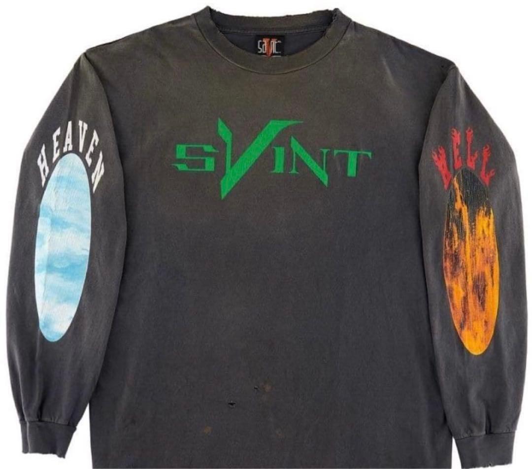 SAINT Mxxxxxx Vlone コラボ セントマイケル ロンT - メルカリ