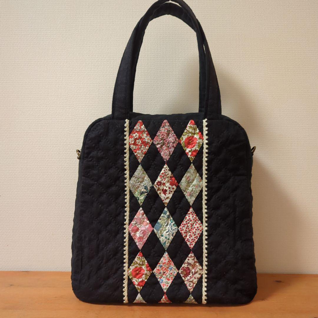 ご注文品 ✿リバティ✕パッチワーク✿ ハンドメイドバッグ 2点
