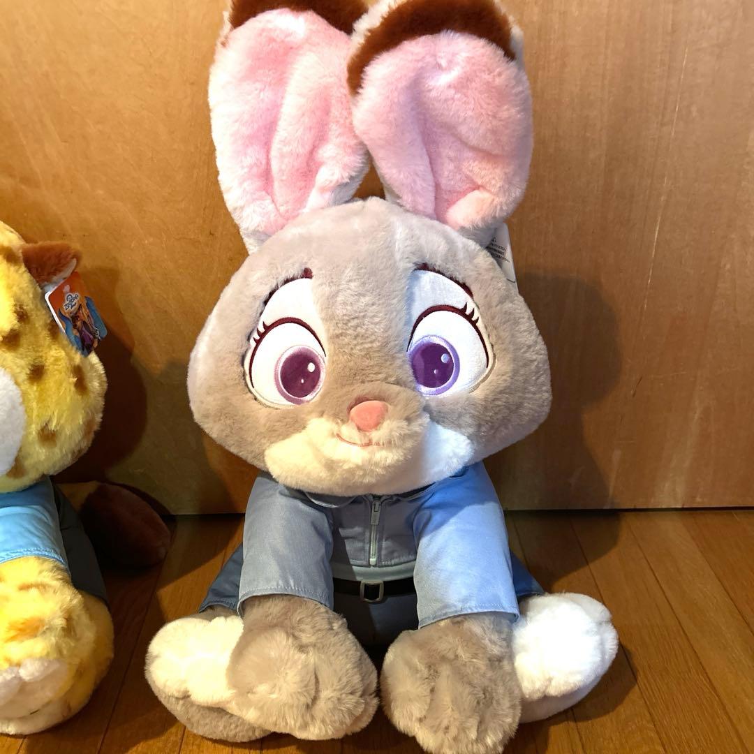 新品タグ付】ズートピア2 ジュディ ニック クロウハウザーぬいぐるみ