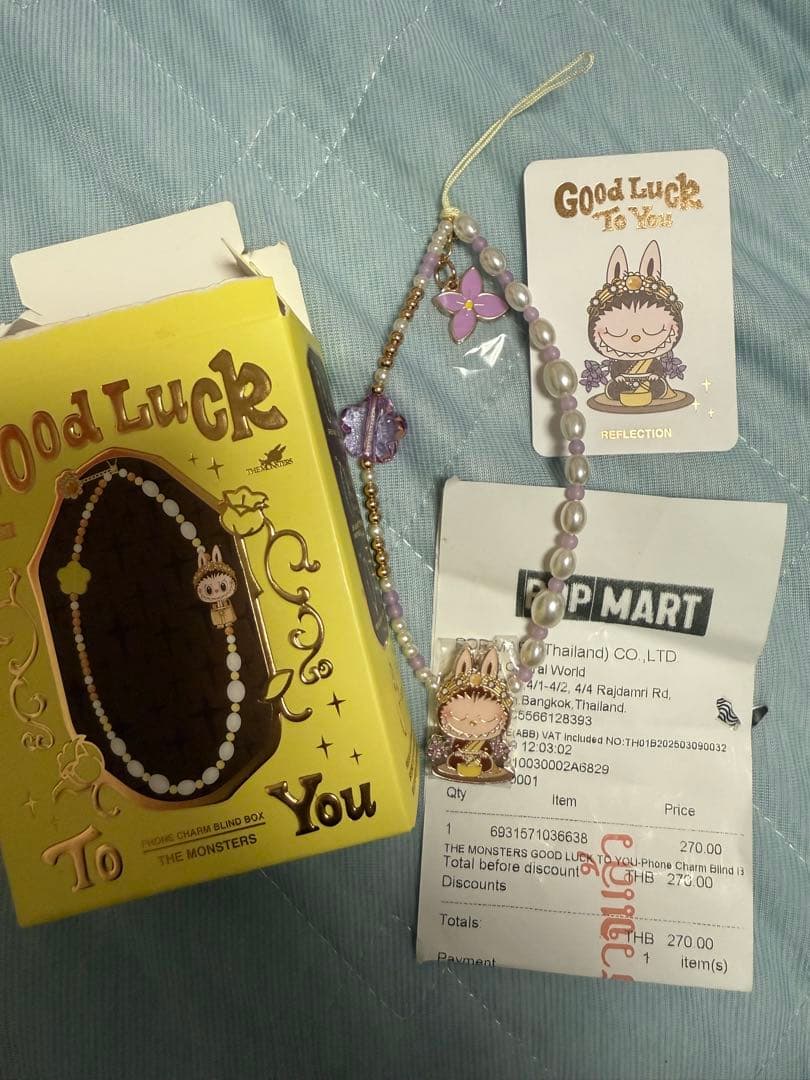 タイ限定 ラブブ LABUBU Good Luck to you - メルカリ