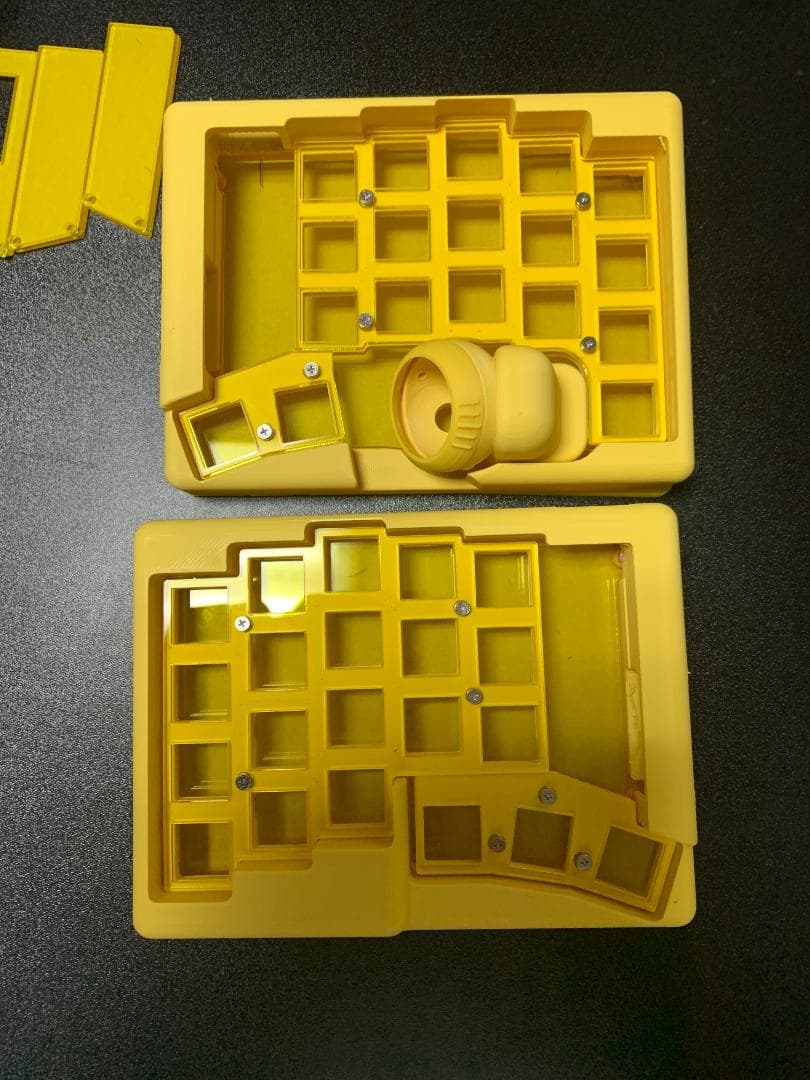 Keyball39用 ガスケットマウントケース（イエロー） - メルカリ