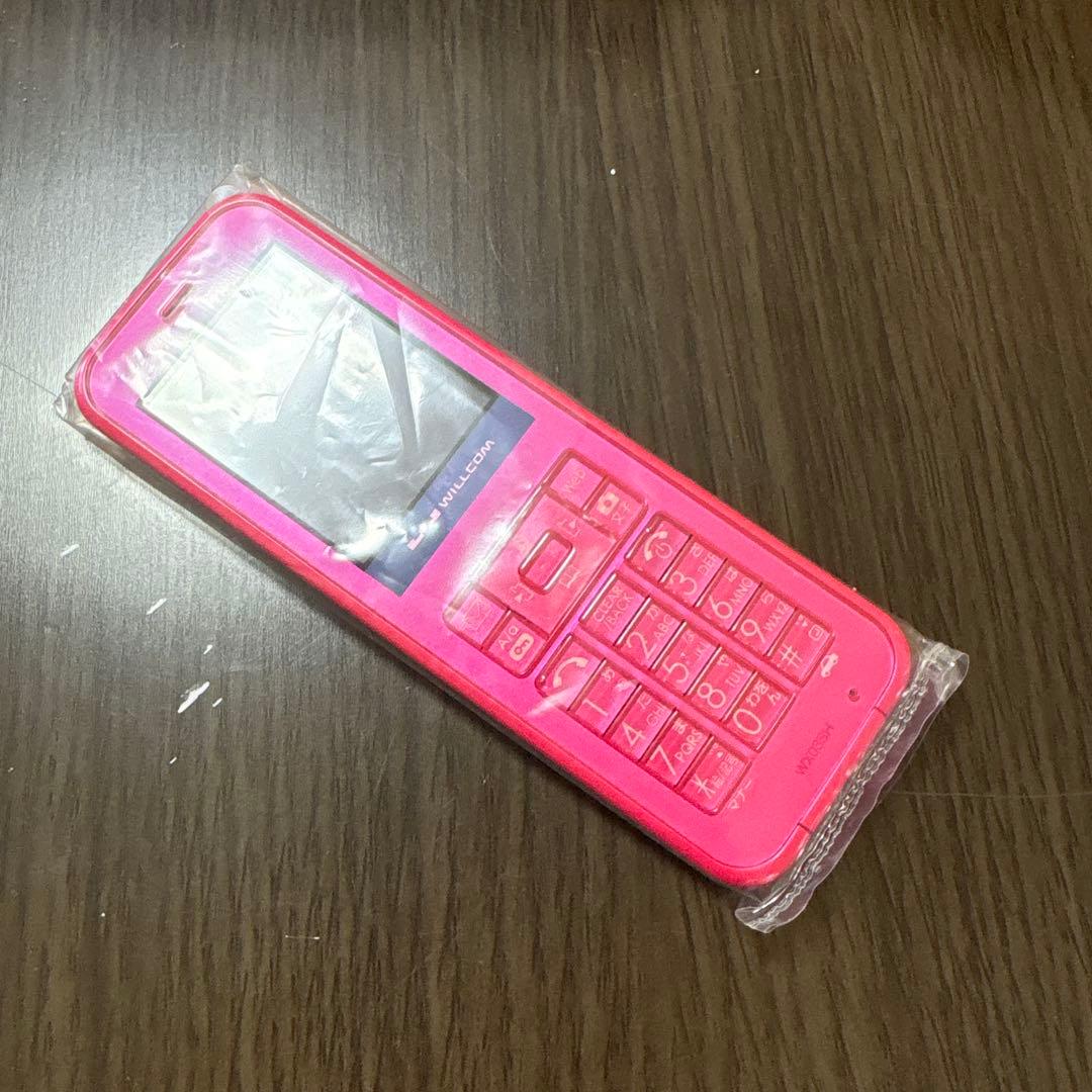 ウィルコム WX 03 SH Vivid Pink WILLCOM - メルカリ